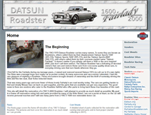 Tablet Screenshot of mydatsun.com